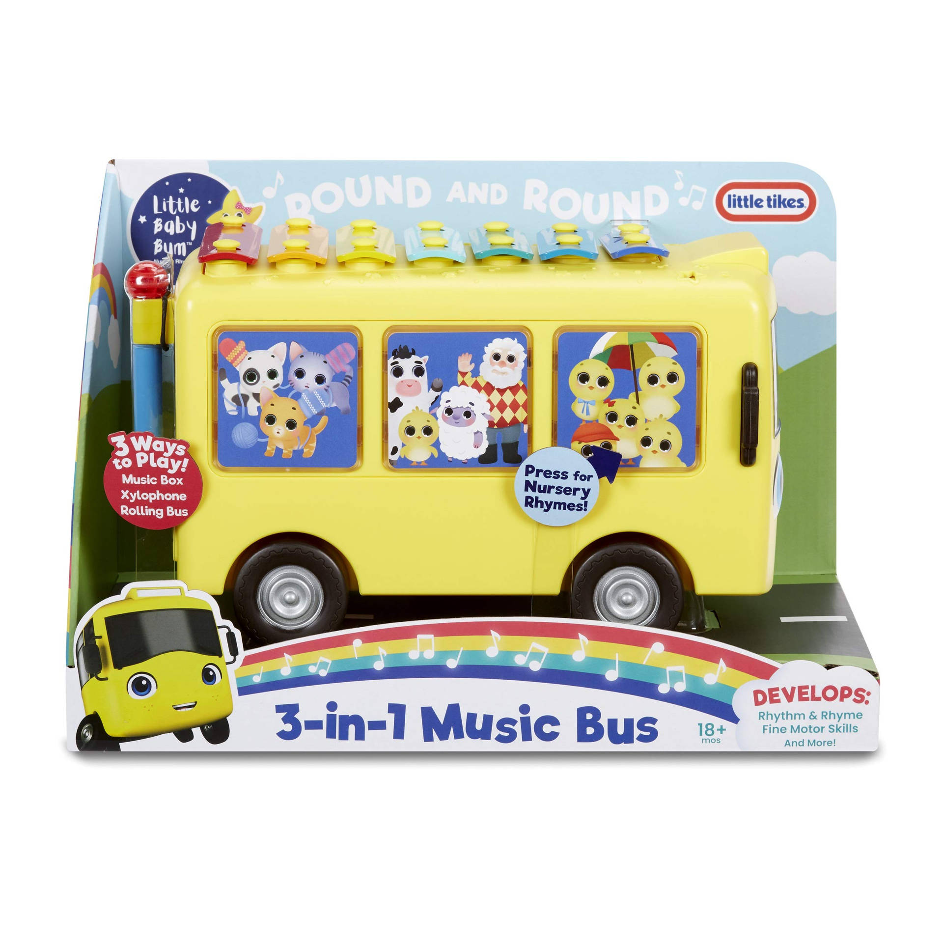 Little Baby Bum Music Bus Wallpaper