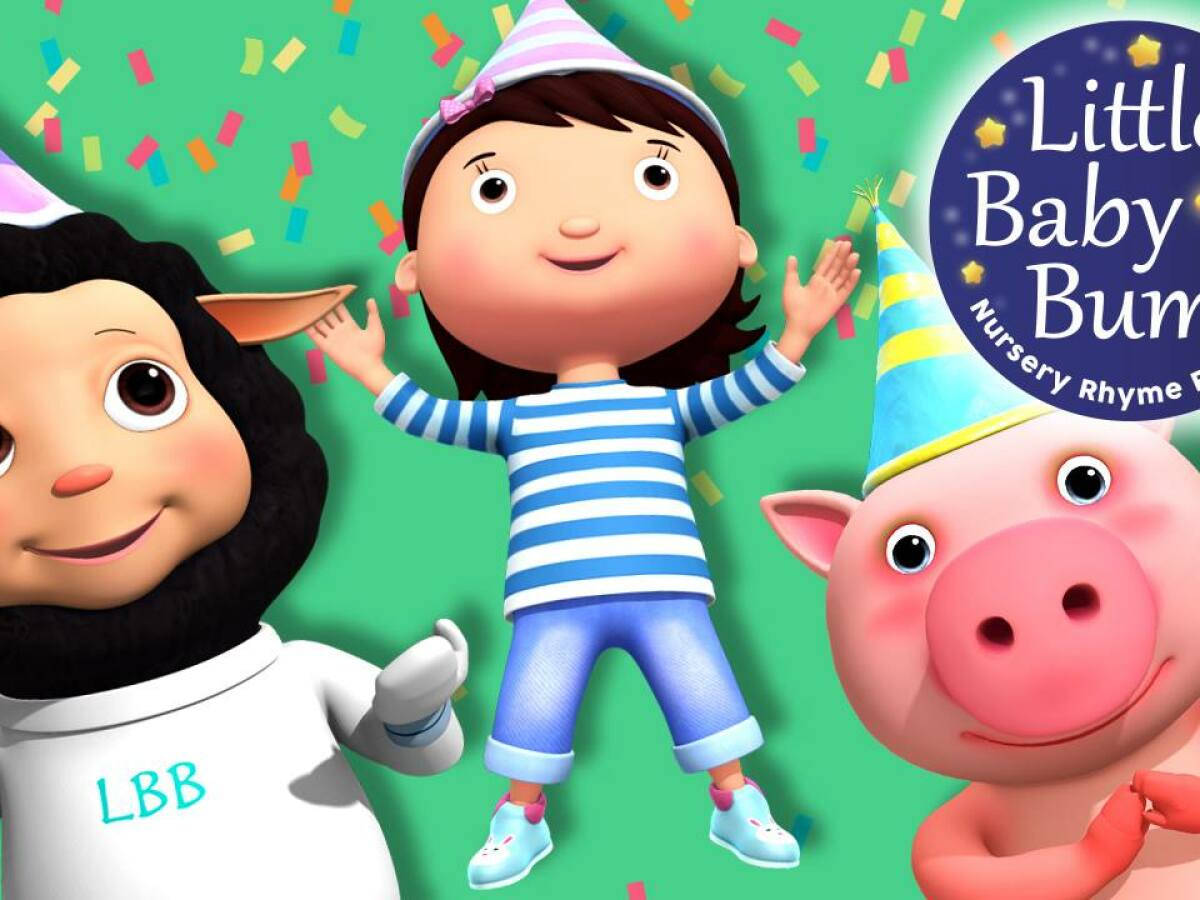 Little Baby Bum Party Time Wallpaper