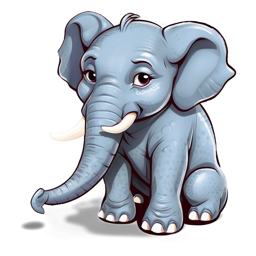 Little Elephant Character Png Jcw72 PNG