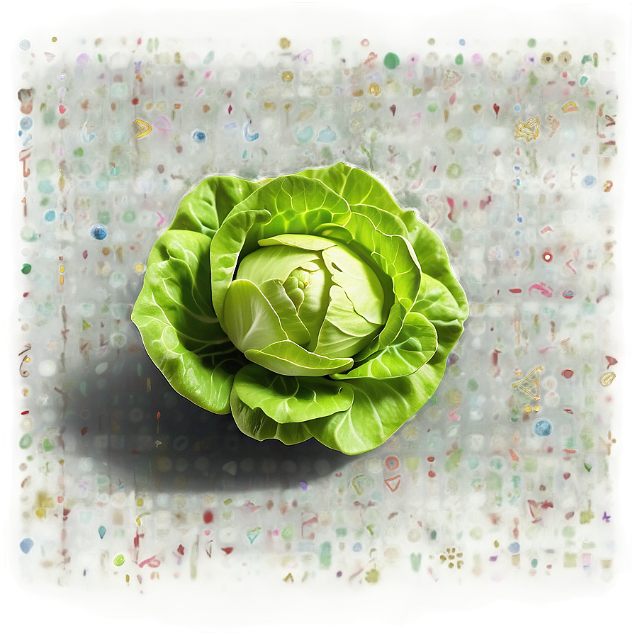 Little Gem Lettuce Png 05242024 PNG