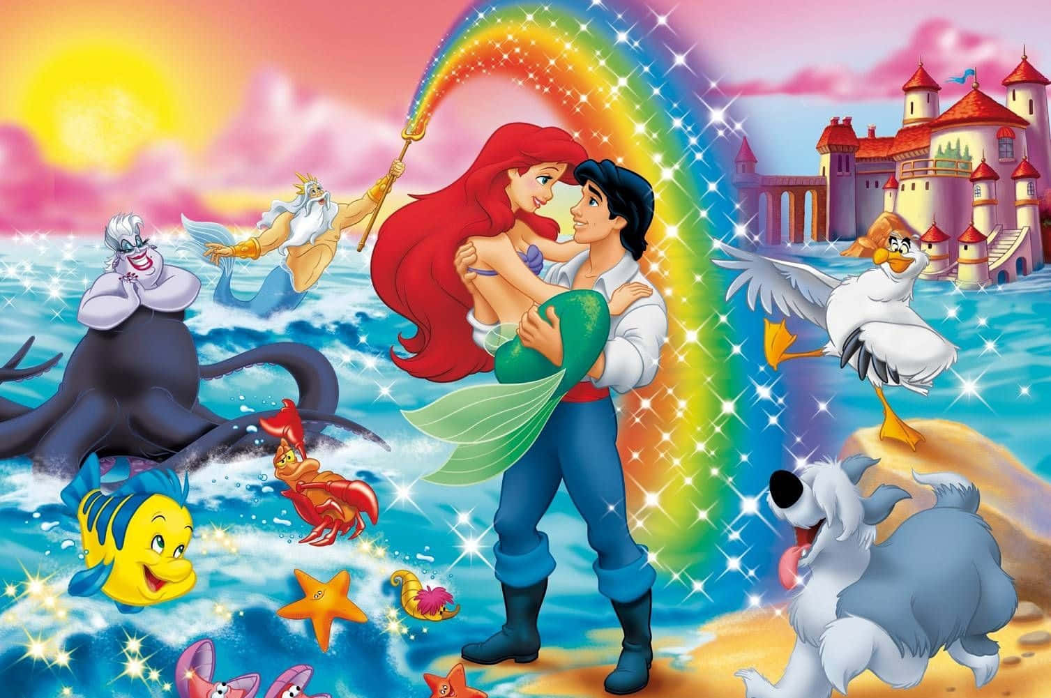 Песня волшебная ариэль. Уолт Дисней "Русалочка". Русалочка Ариель мультика. Little Mermaid Disney 1989.