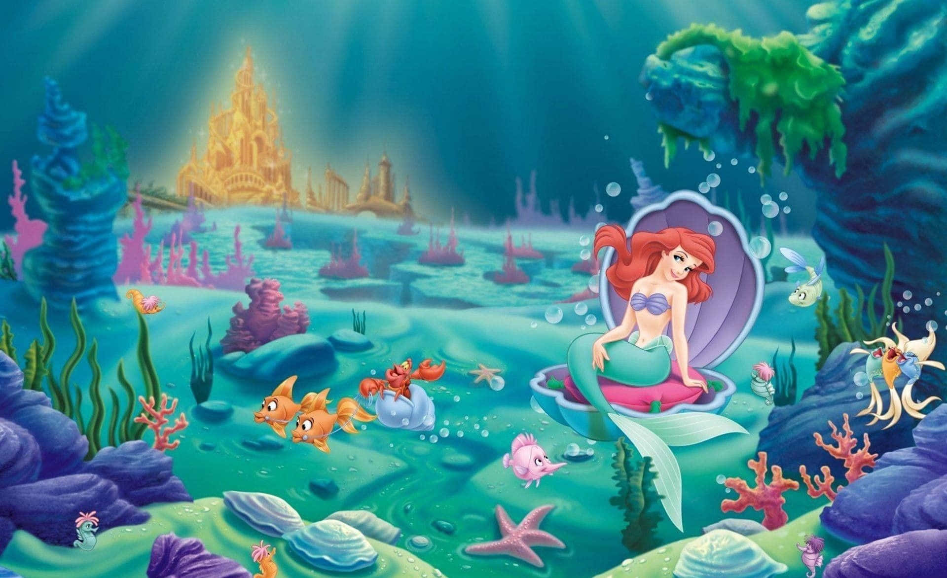 Esplorail Magico Regno Di Atlantica Con Ariel