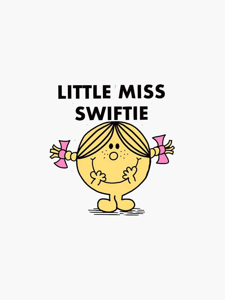 Little Miss Swiftie Illustration Wallpaper
