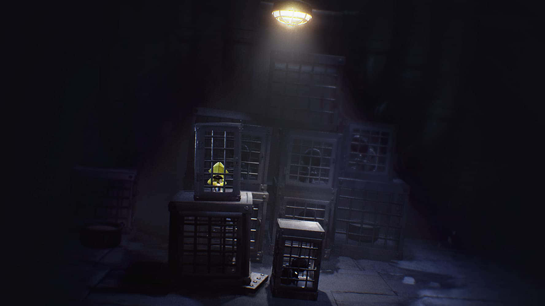 Caption: Creepy Child in Little Nightmares Game