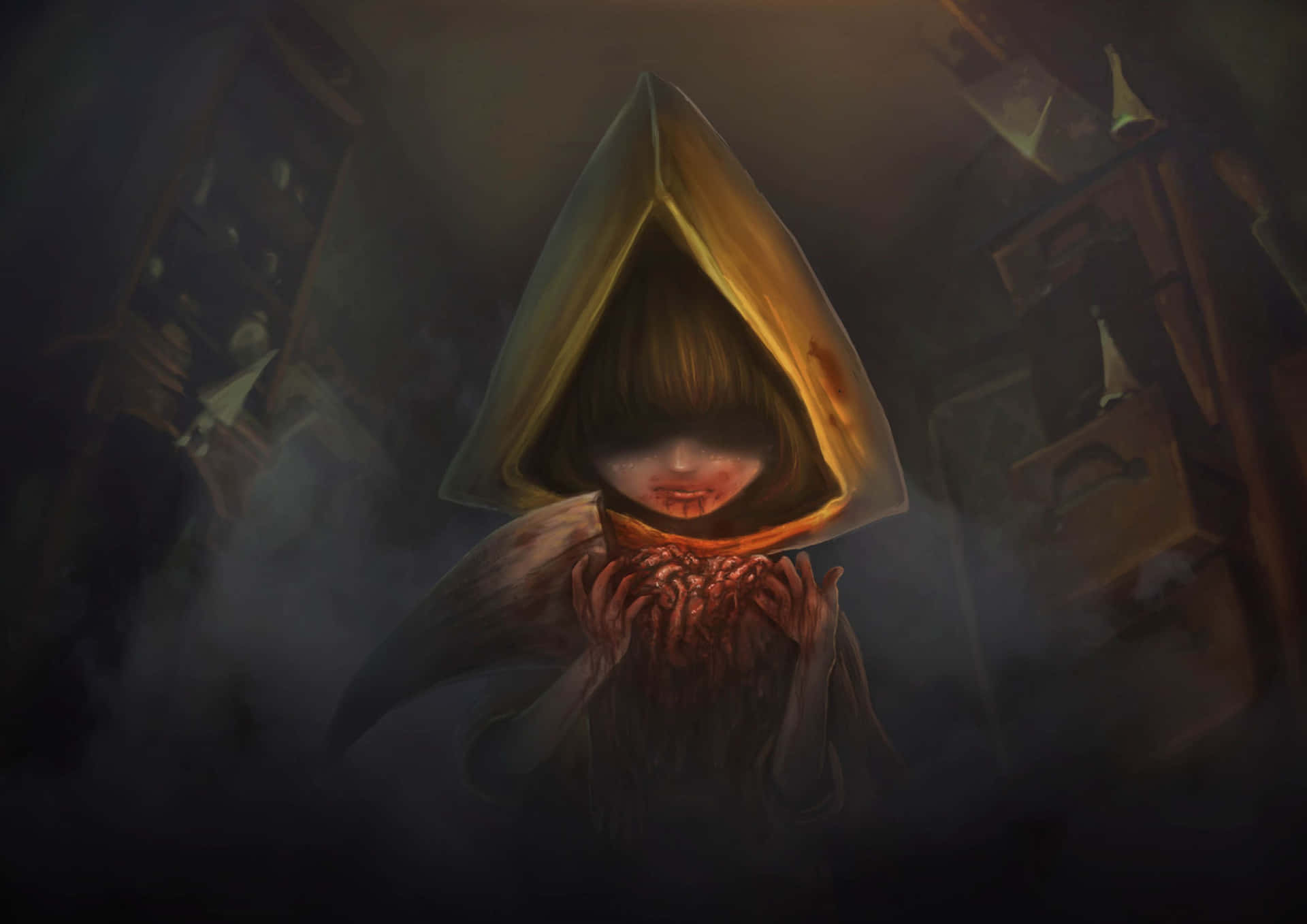 Dark and mysterious world of Little Nightmares.
