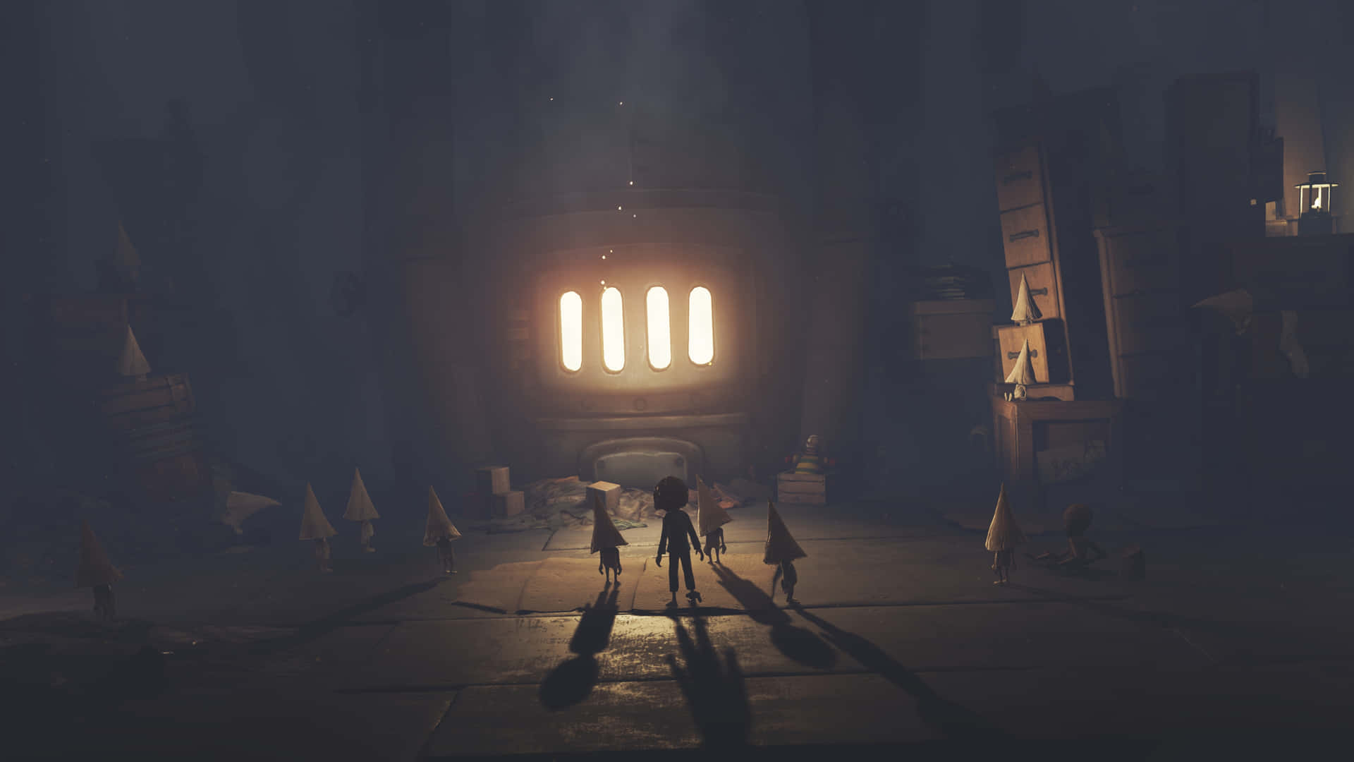 Little Nightmares in dark and eerie atmosphere