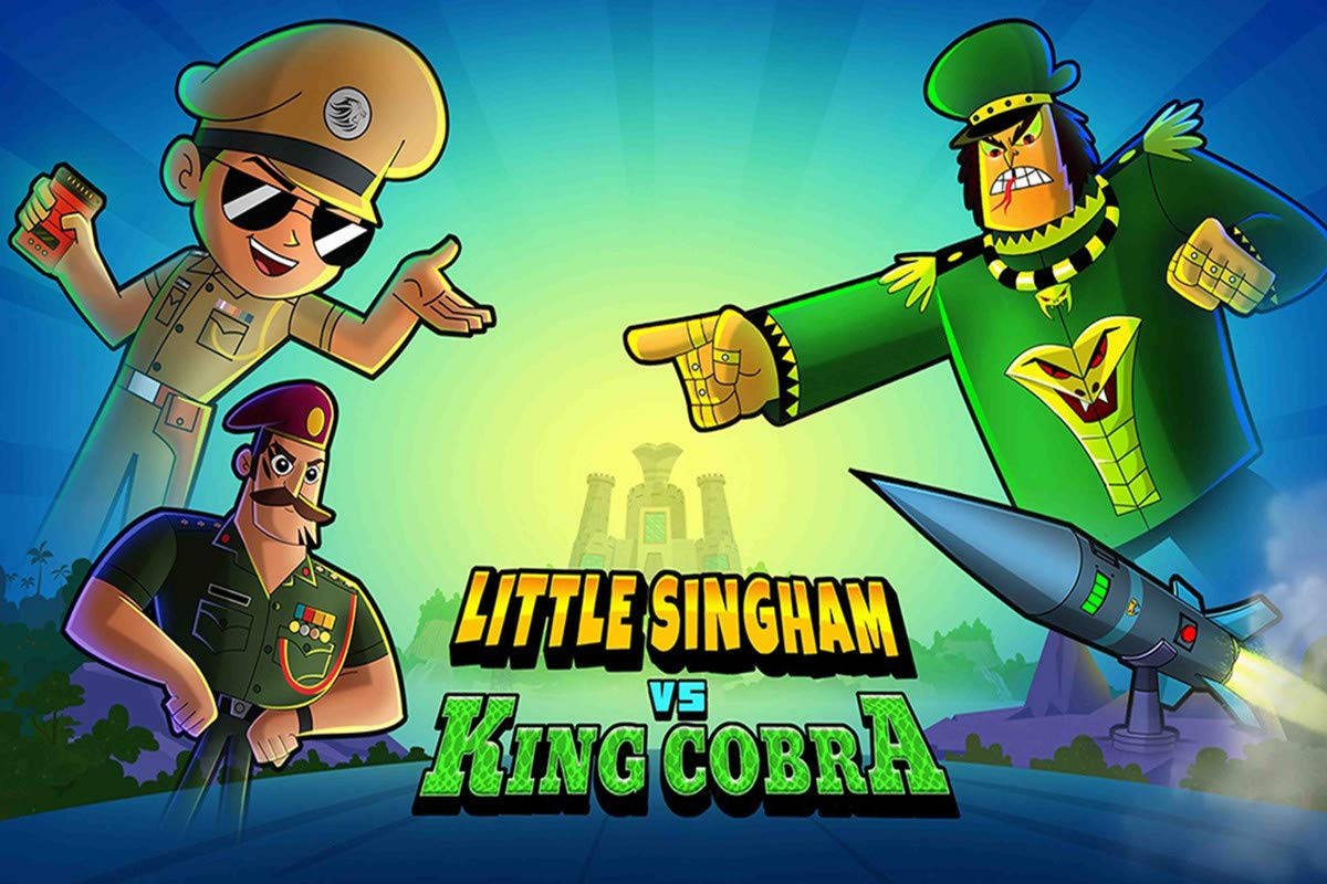 Little Singham And King Cobra