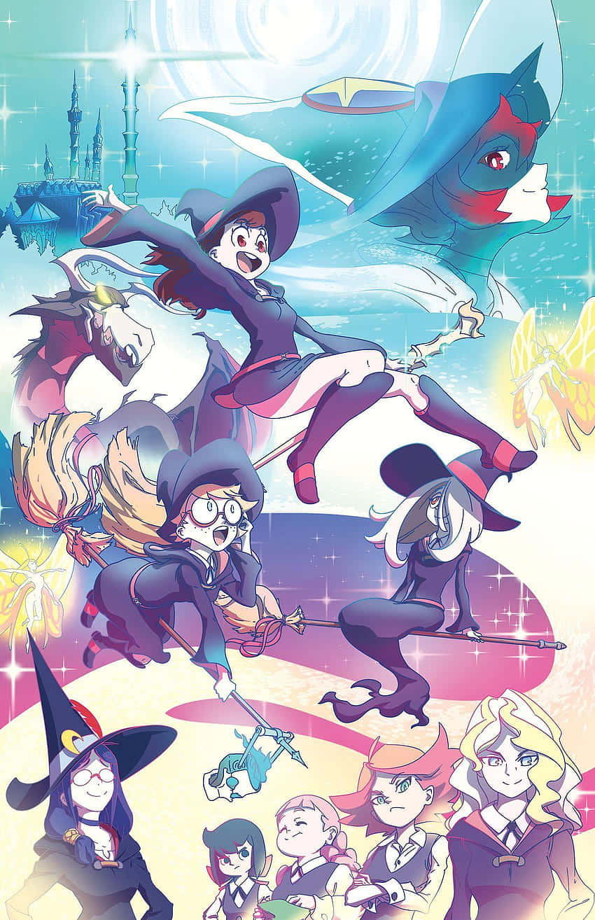 Little Witch Academia Amazing Illustration Wallpaper