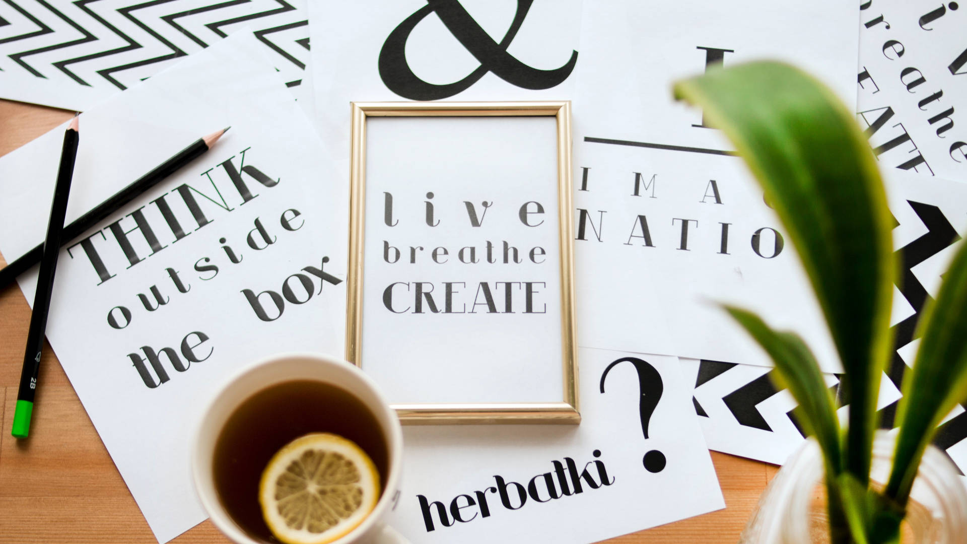 Live Breathe Create 4k Ultra Hd Motivational Wallpaper