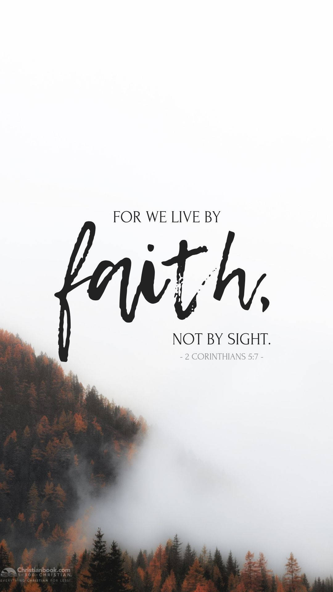 Live By Faith Versed Wallpaper