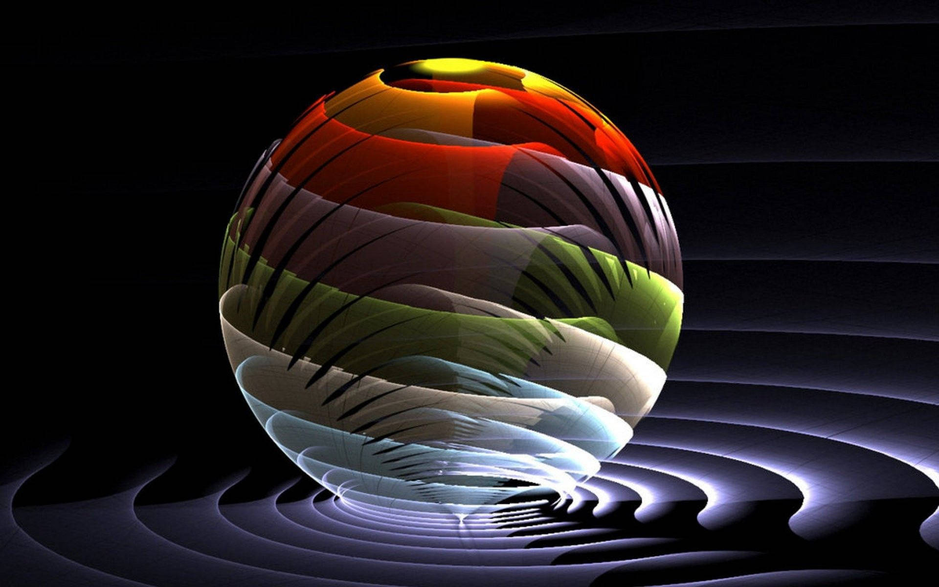Live Colorful Sphere