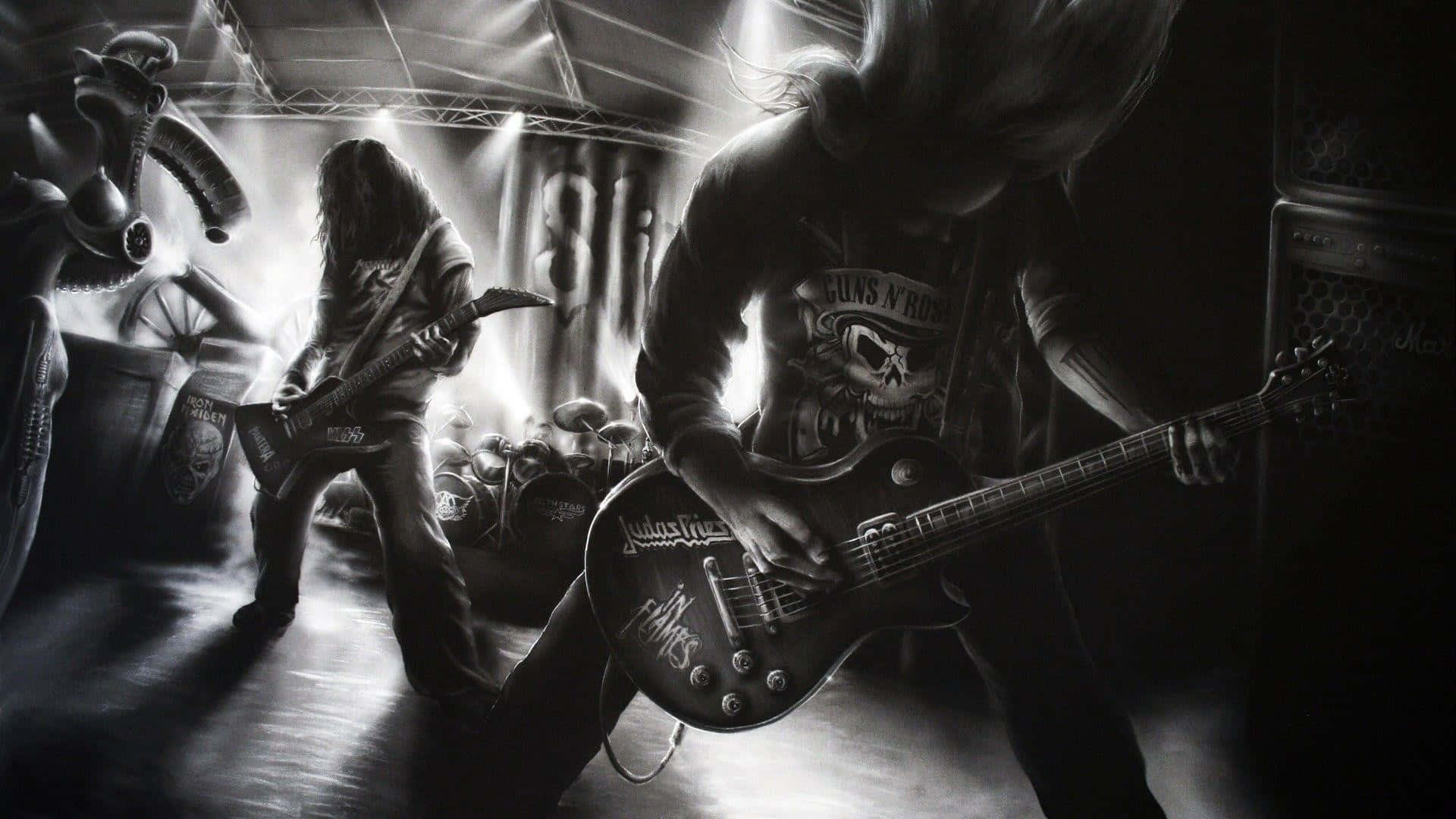 Live Heavy Metal Band [wallpaper] Wallpaper