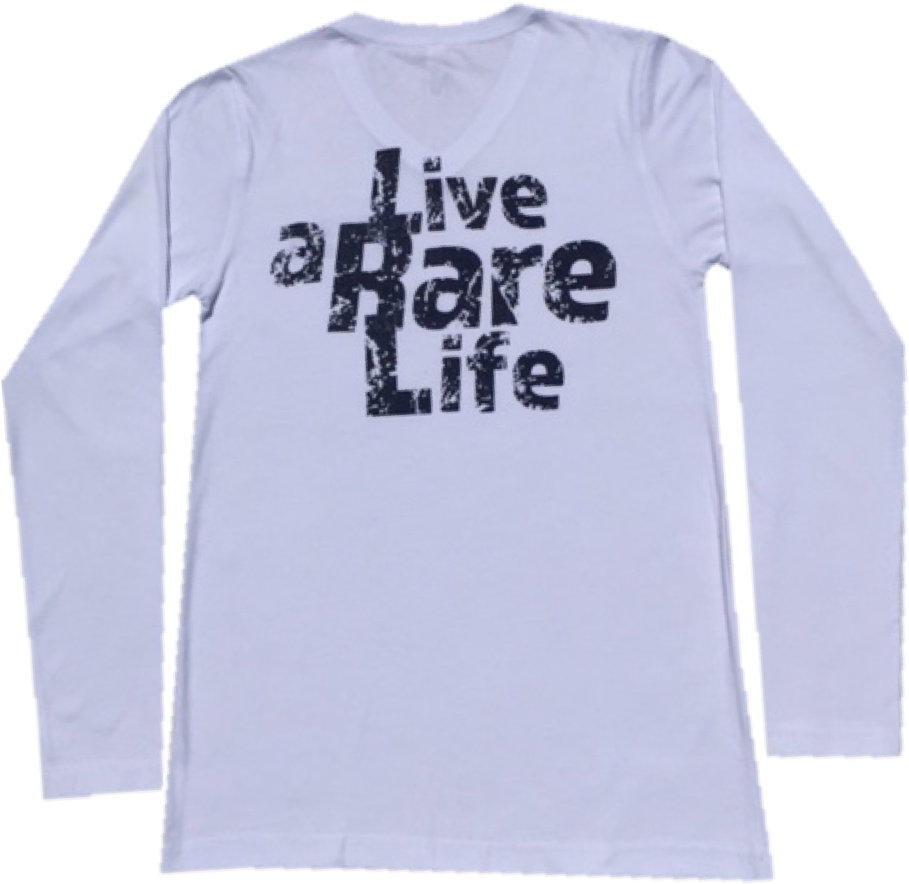 Live Rare Life Long Sleeve Shirt PNG