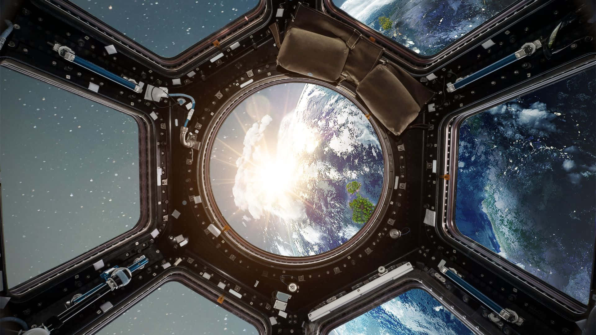 Mesmerizing View of our Live Space Wallpaper