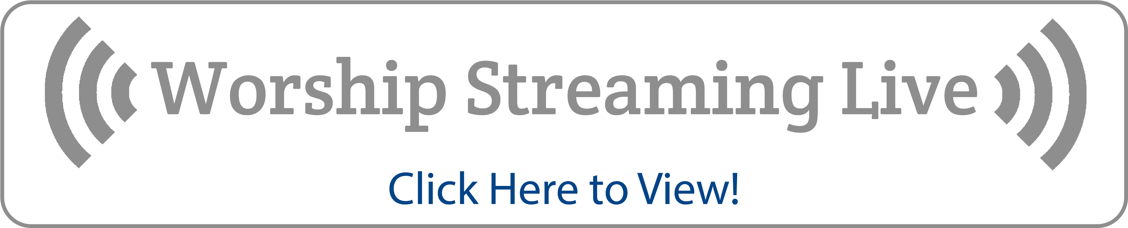 Live Worship Streaming Button PNG
