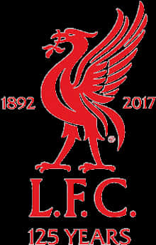 Download Liverpool F C125th Anniversary Logo | Wallpapers.com