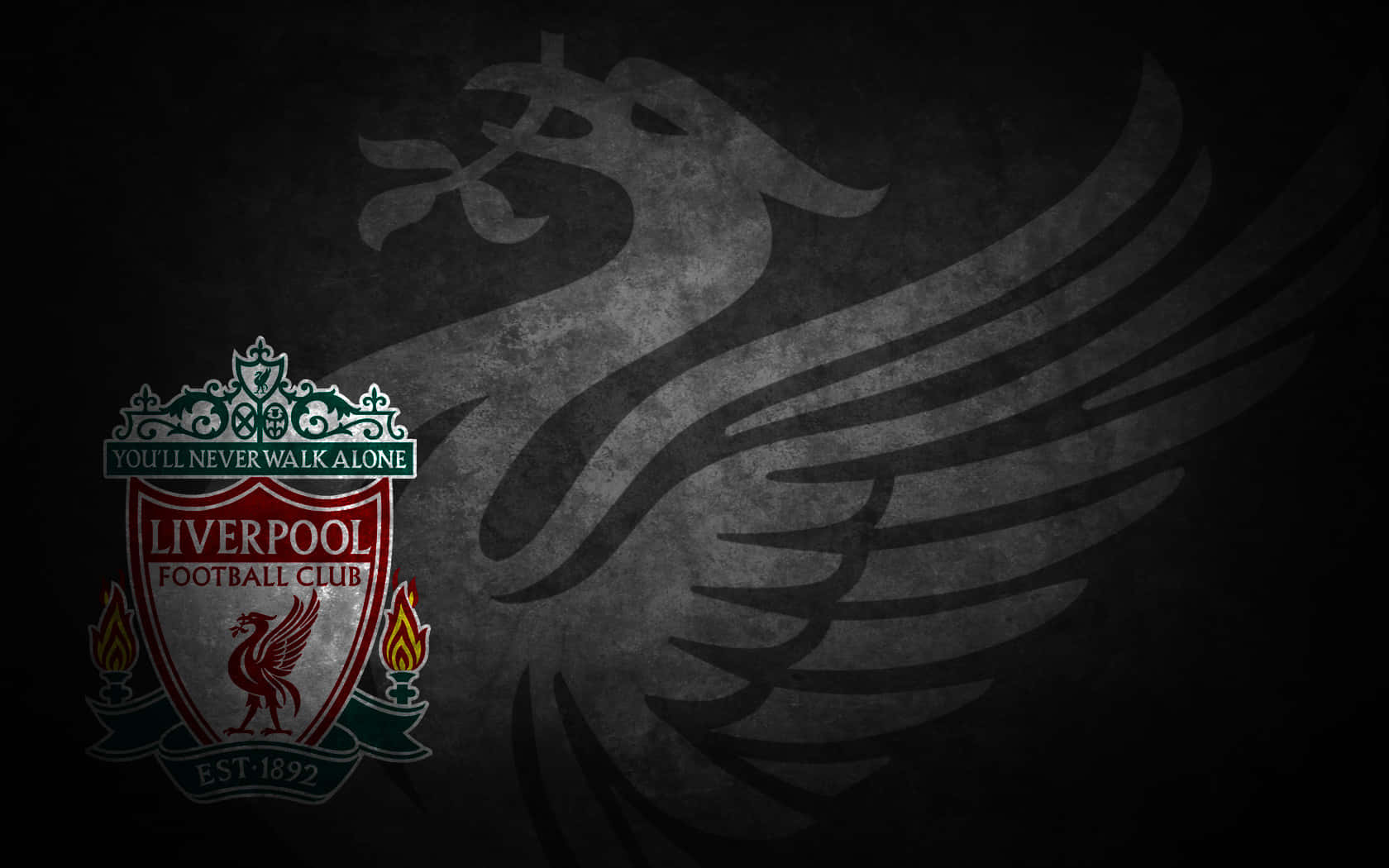 Papéisde Parede Em Hd Do Logotipo Do Liverpool Fc. Papel de Parede