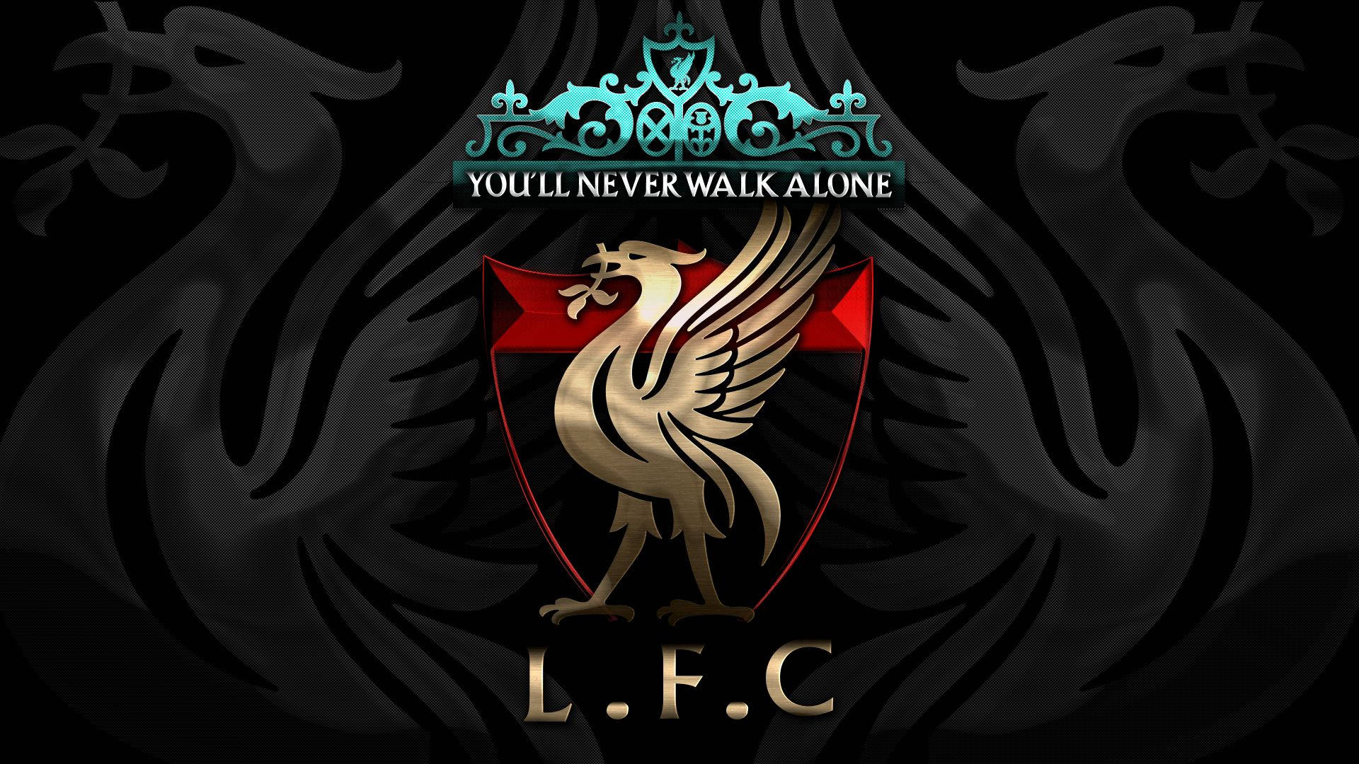 Liverpool Fc Gold Liver Bird