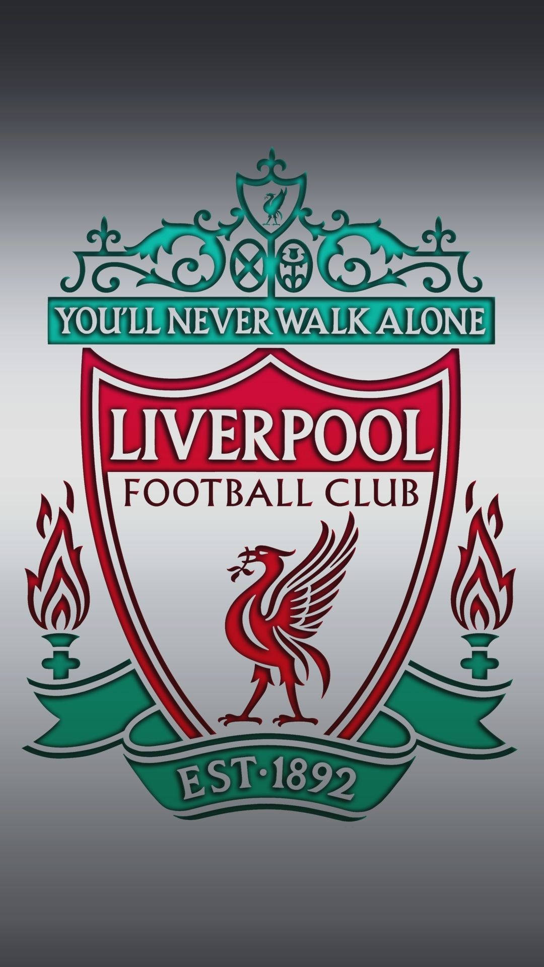 Liverpool Fc Green And Red Classic