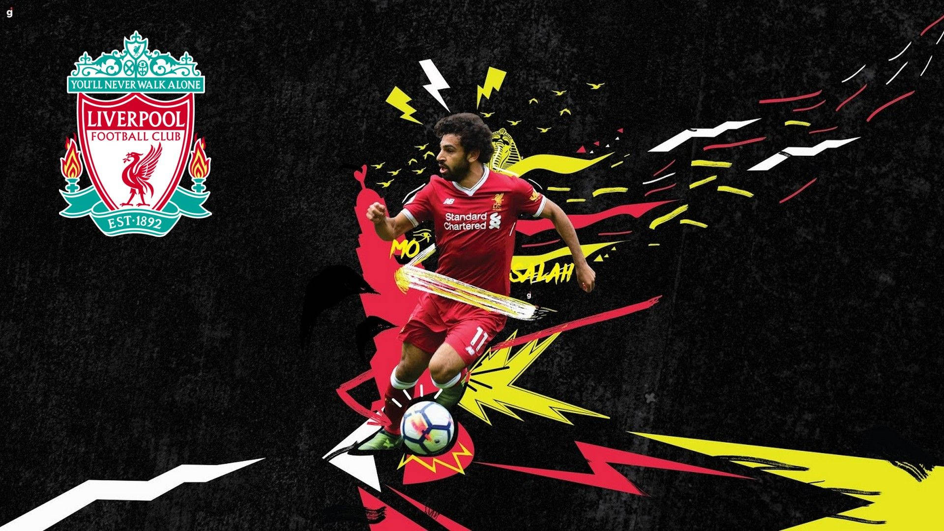 Liverpool Fc Mohamed Salah Artwork