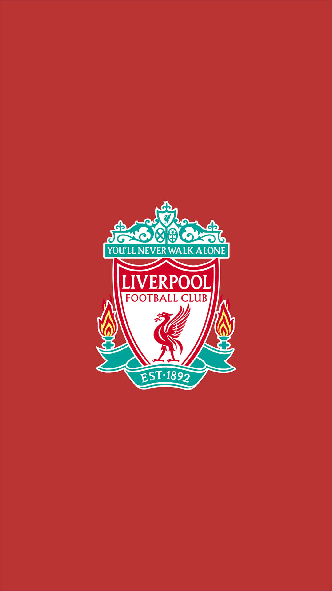 Zeigestolz Deine Liebe Zu Liverpool F.c. Auch Unterwegs! Wallpaper