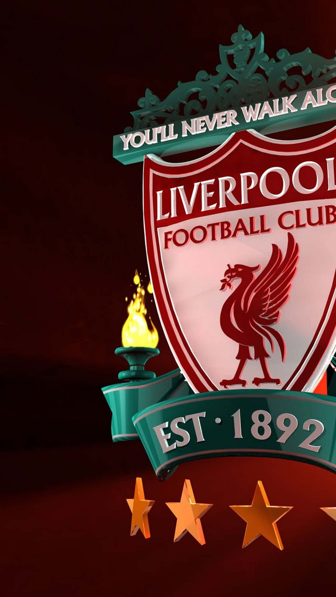 Colours of Liverpool Light Up Your Life Wallpaper