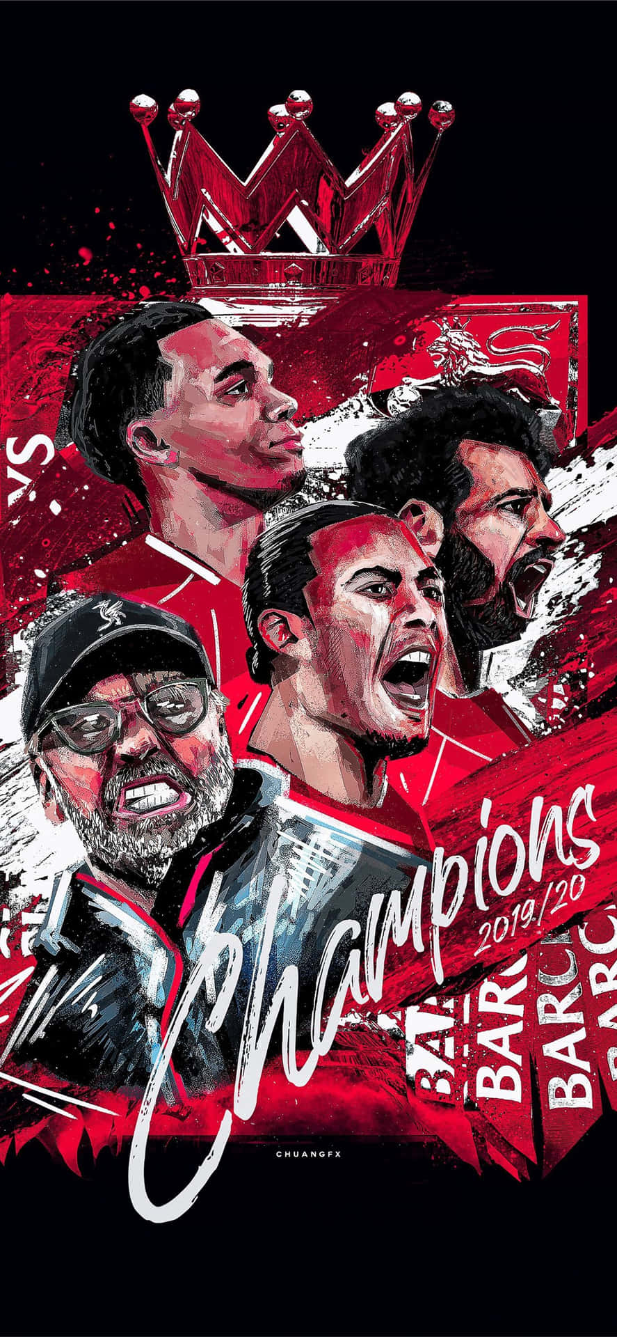 1.  Show off your support for Liverpool with a new iPhone Wallpaper
