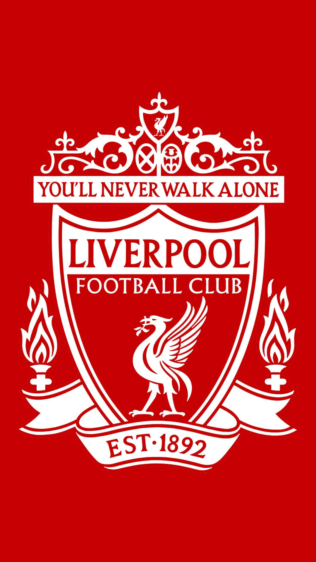 Join the Red Army with the Liverpool Logo Wallpaper