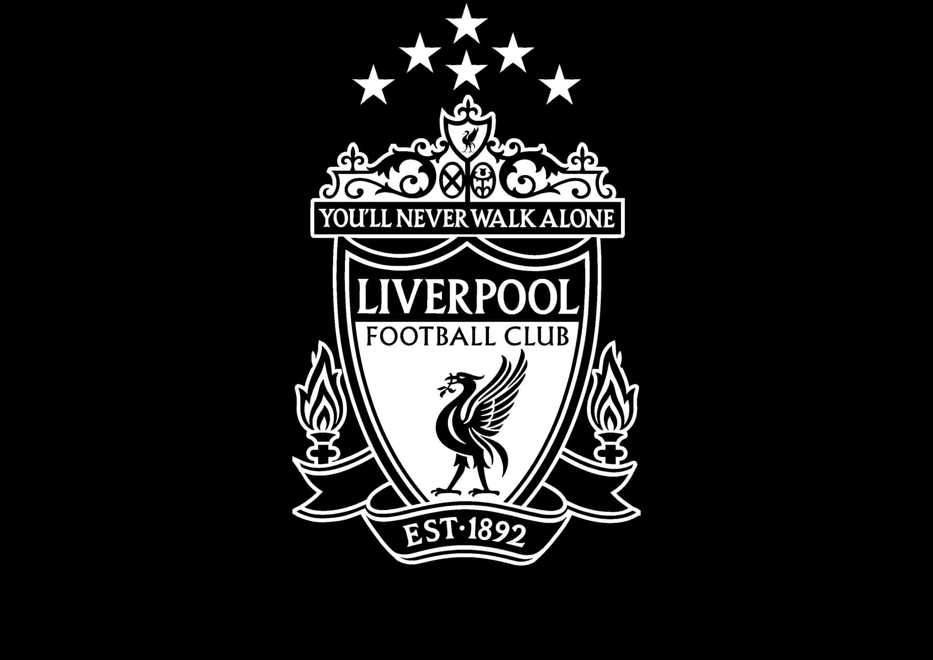 The Distinctive Liver Bird Emblem of Liverpool F.C. Wallpaper