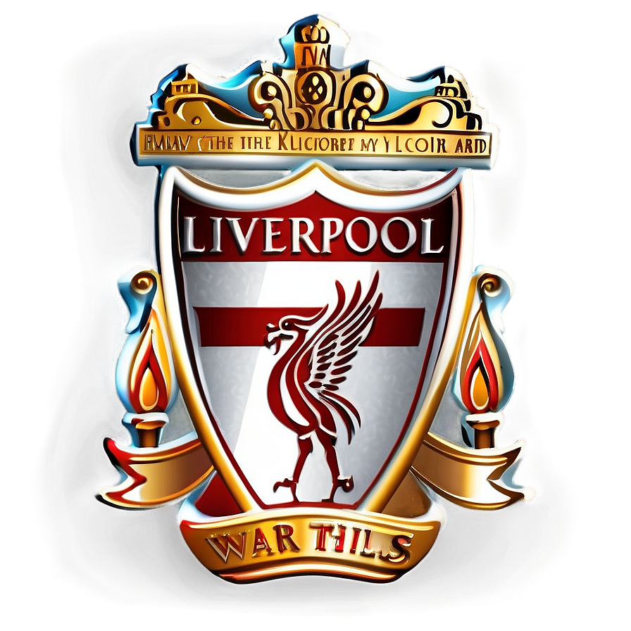 Download Liverpool Logo White Png 05242024 | Wallpapers.com