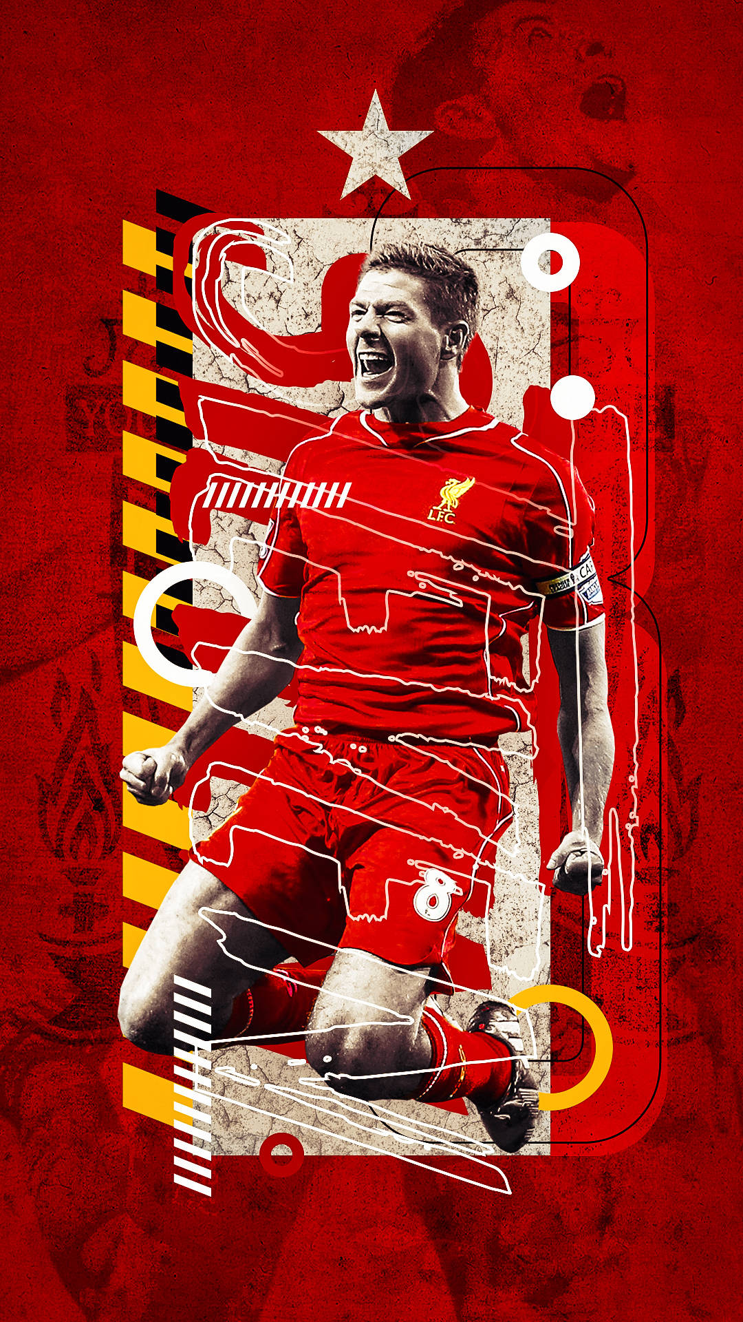 Liverpool Steven Gerrard Art Background