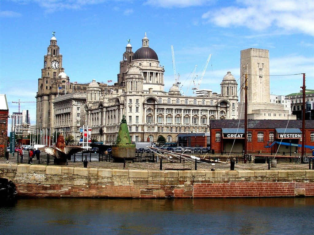 Liverpool Waterfront Architecture Wallpaper