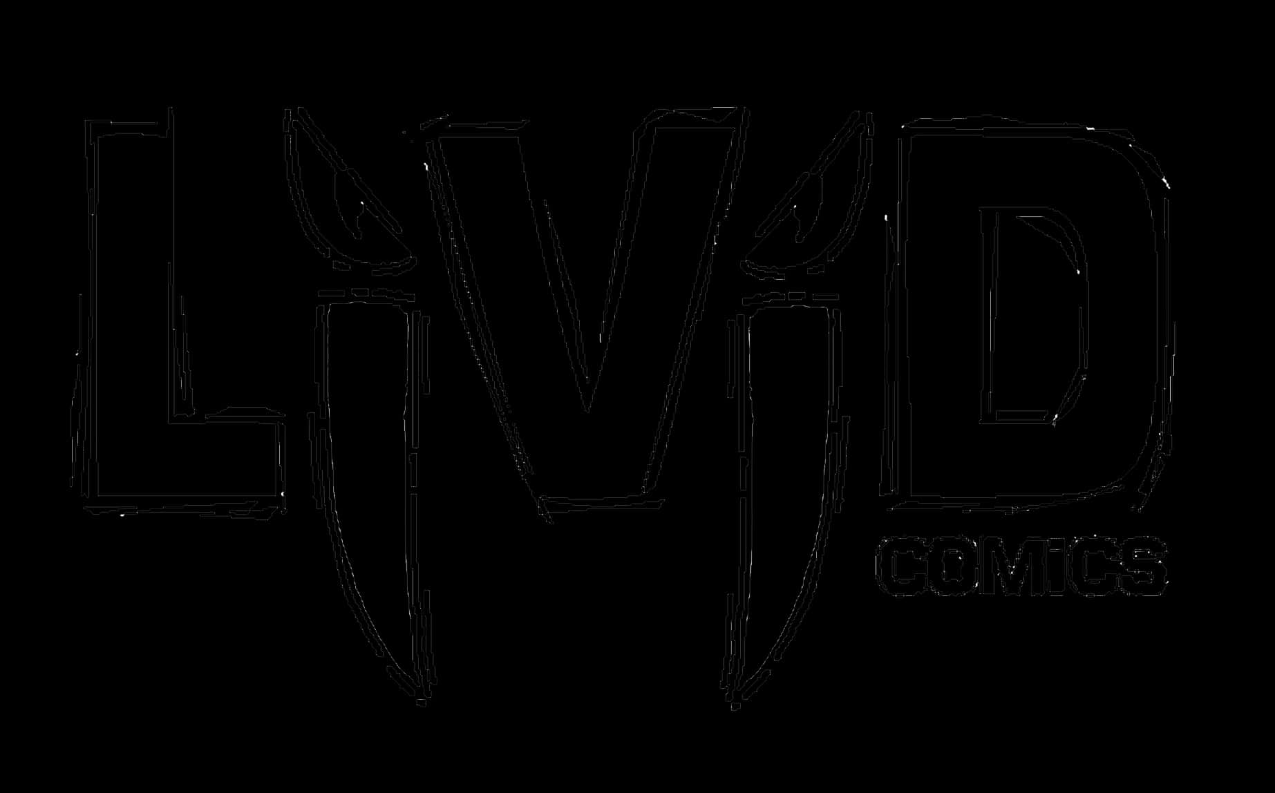 Livid Comics Logo Black Background Wallpaper