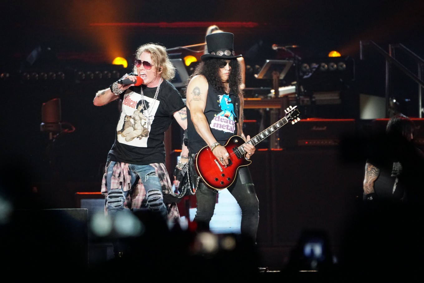 Levandelegender Guns N Roses Rockar. Wallpaper
