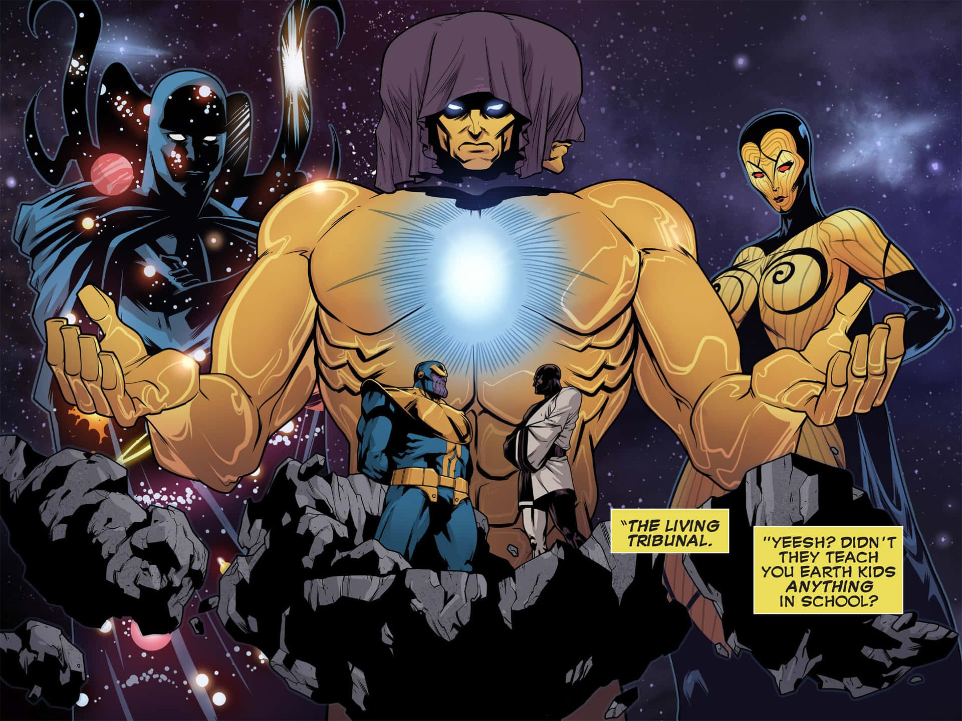 The Living Tribunal - Guardian of the Multiverse Wallpaper