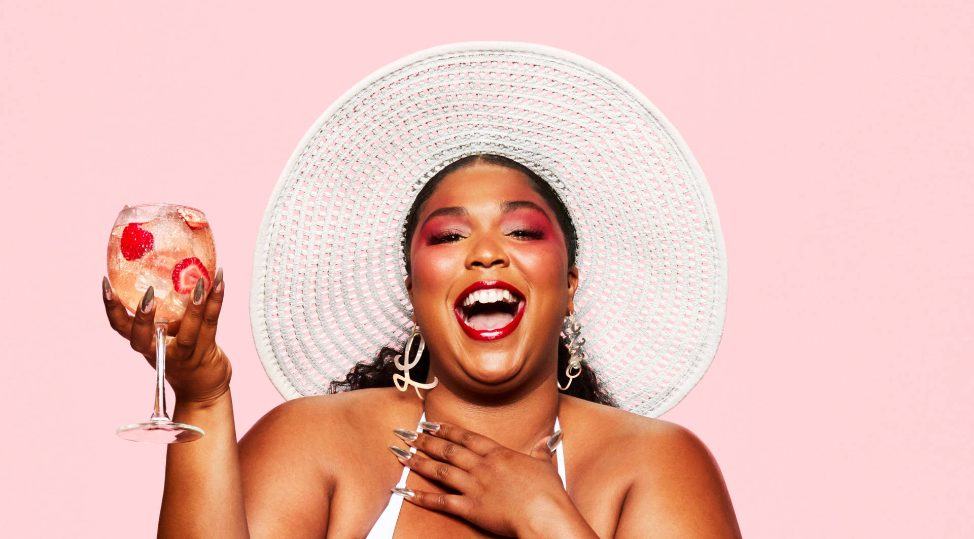 Lizzo Absolut Juice Music Video Background