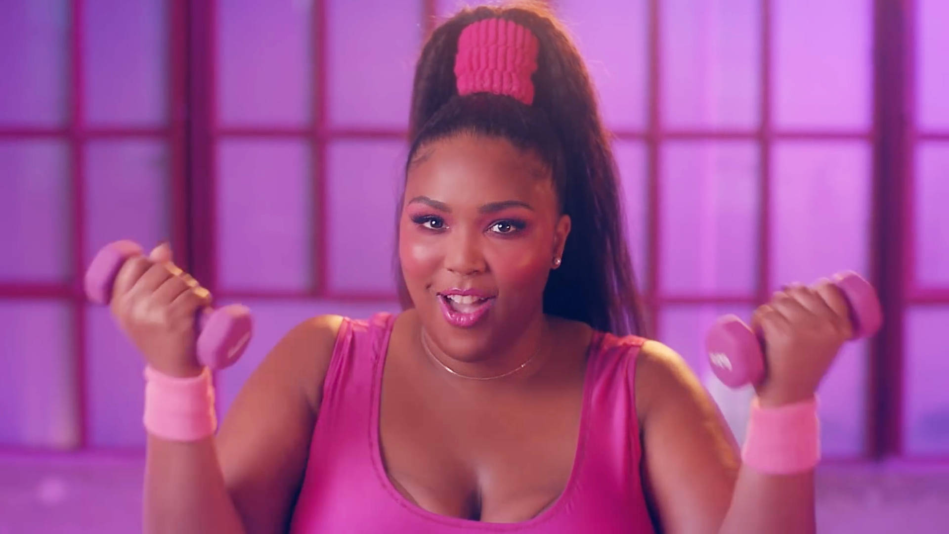 Lizzo Juice Music Video Photograph Background