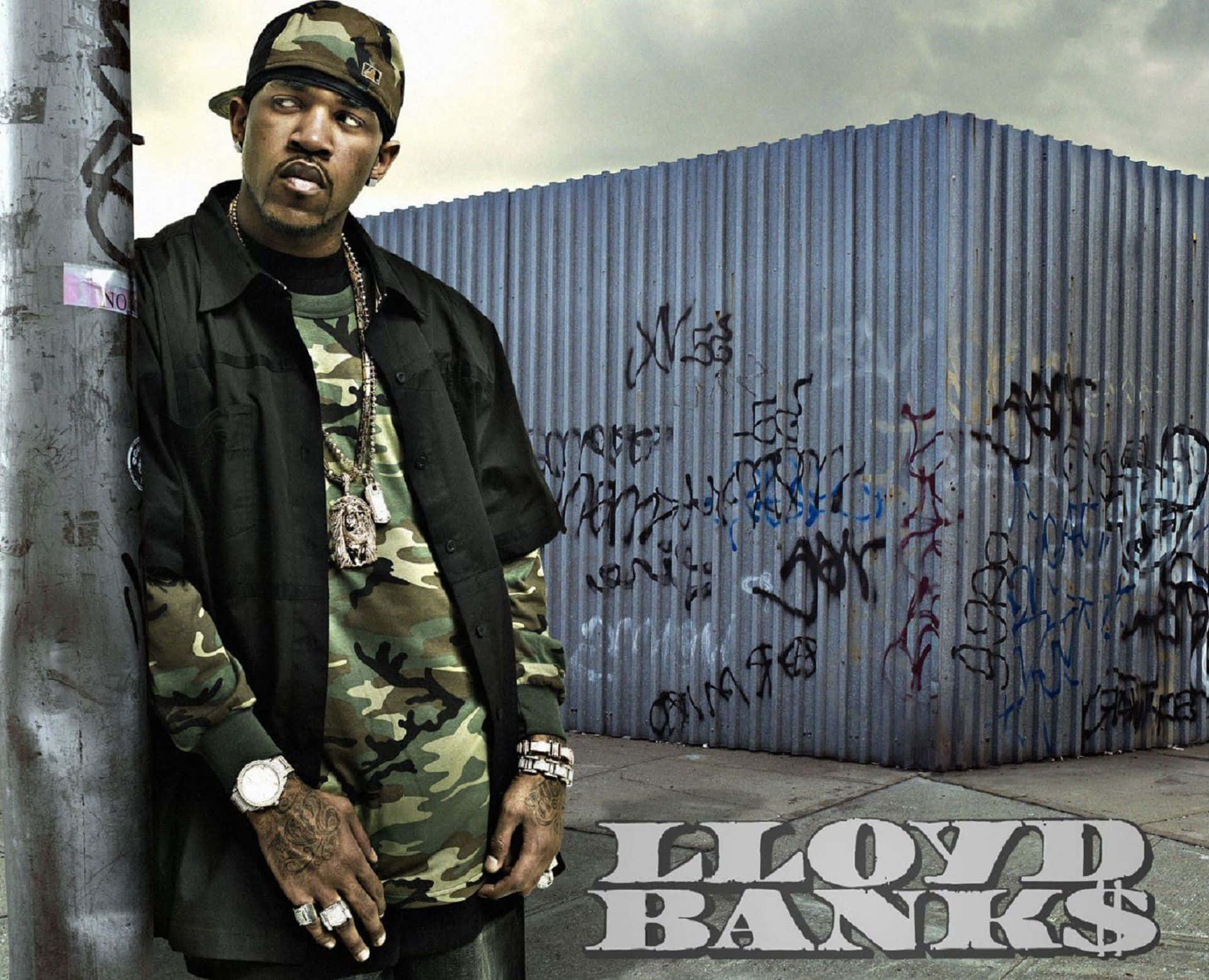 Lloyd Banks Dengan Latar Belakang Urban Wallpaper