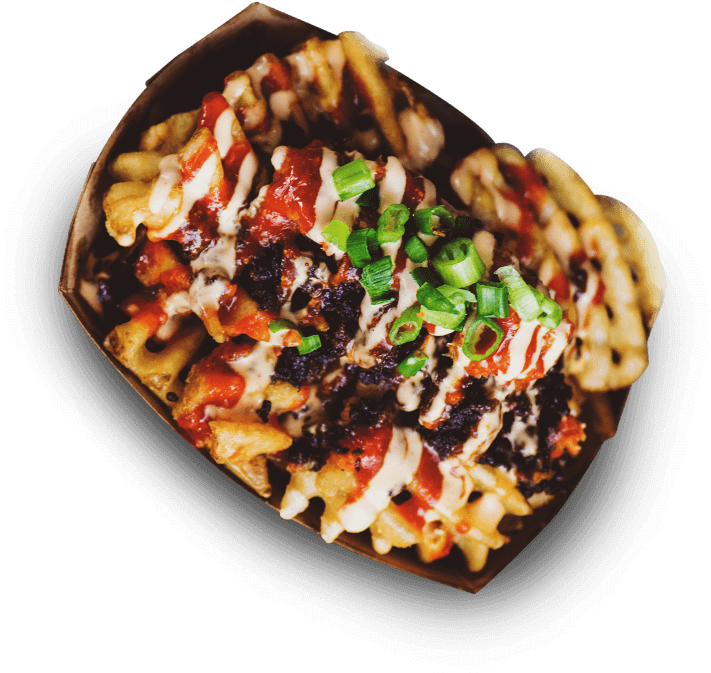 Loaded Fries Delicious Toppings PNG