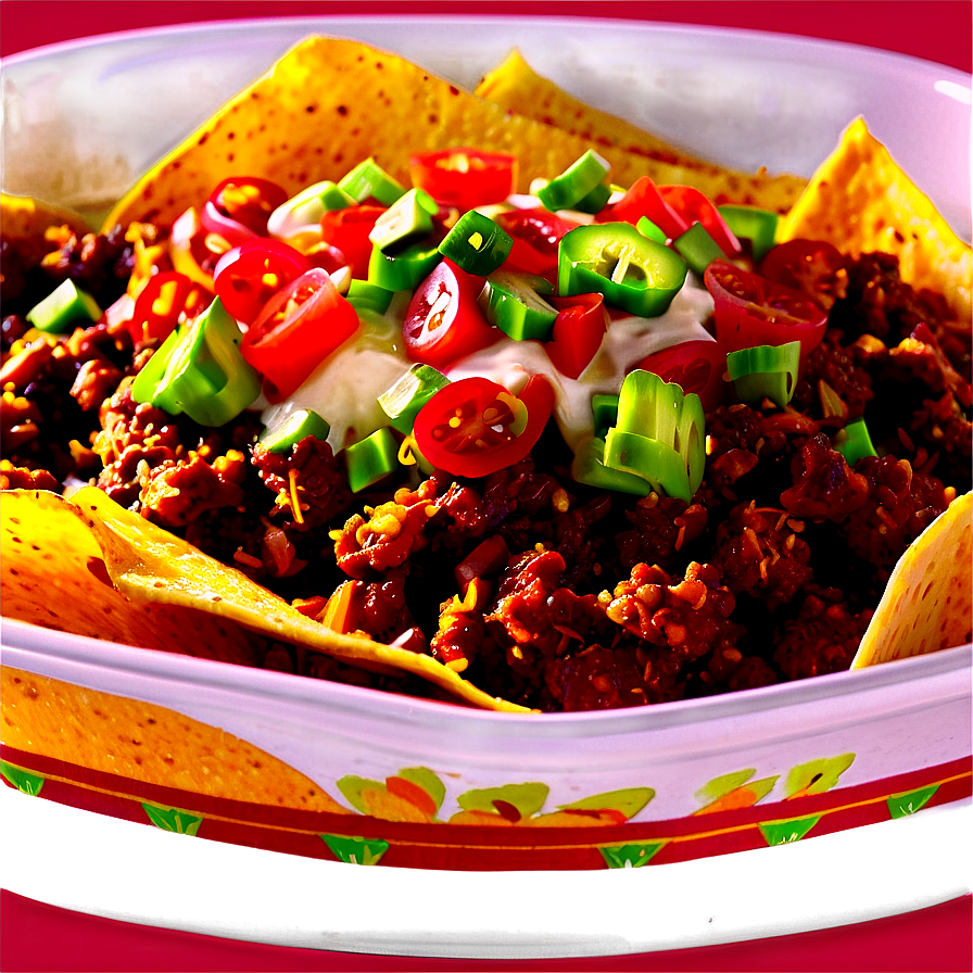 Loaded Nacho Bowl Png 51 PNG