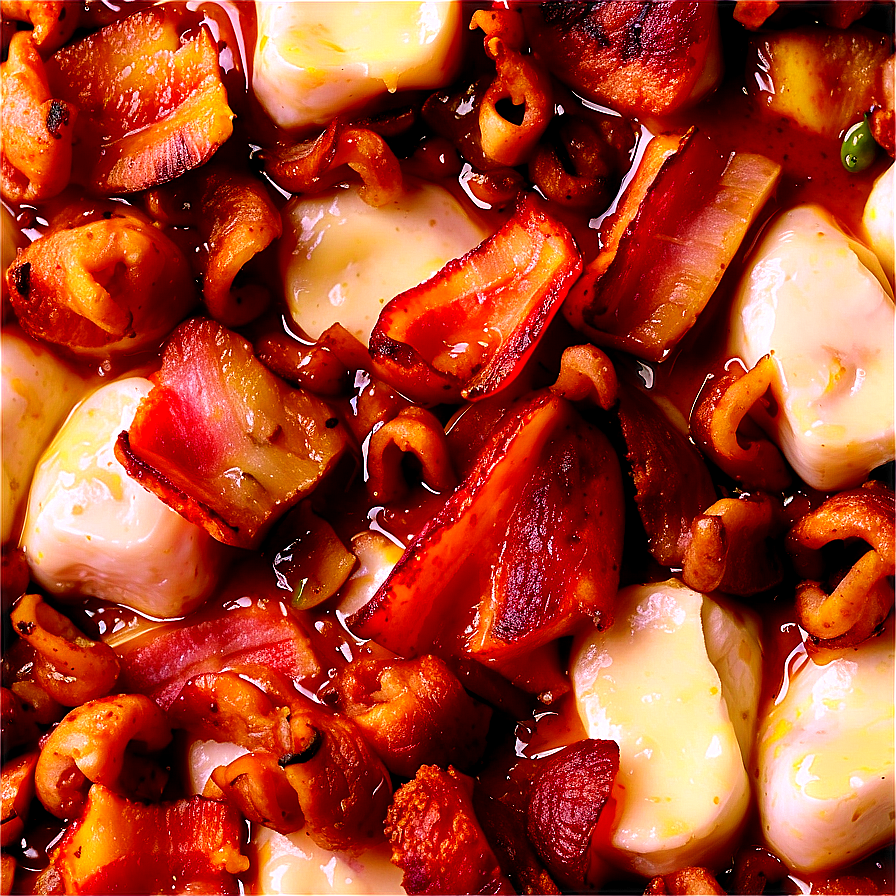 Loaded Poutine With Bacon Bits Png Hks PNG