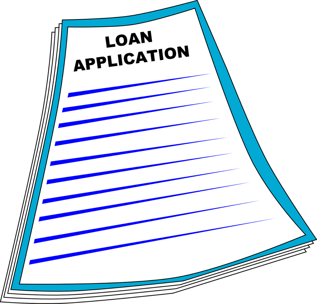 Loan Application Form Illustration PNG