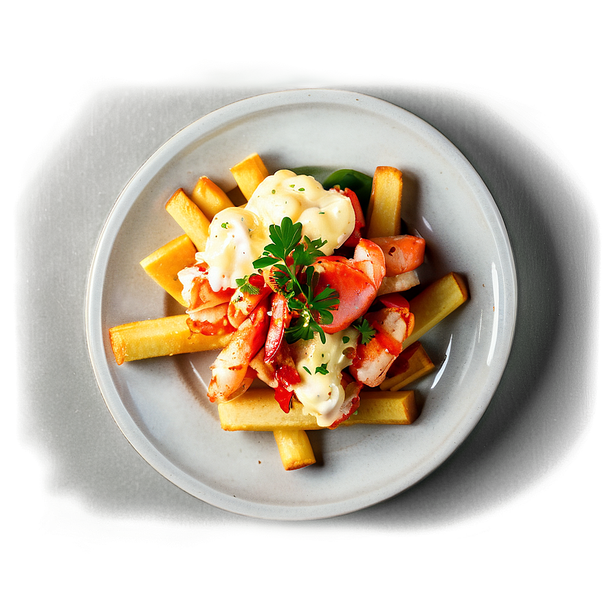 Lobster Poutine Luxury Png Adn PNG