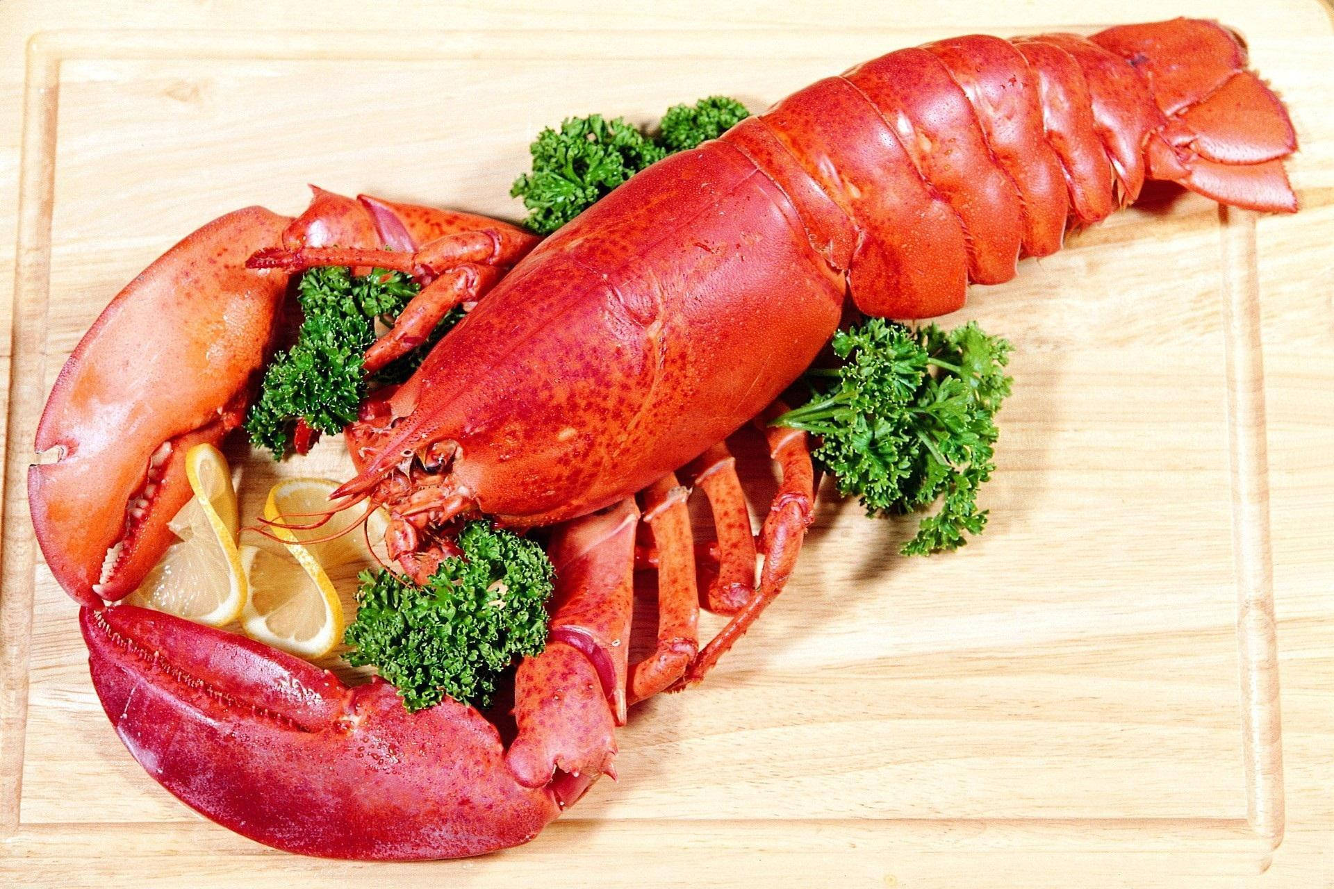 Lobster With Lemon And Parsley