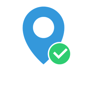 Location Checkmark Icon PNG