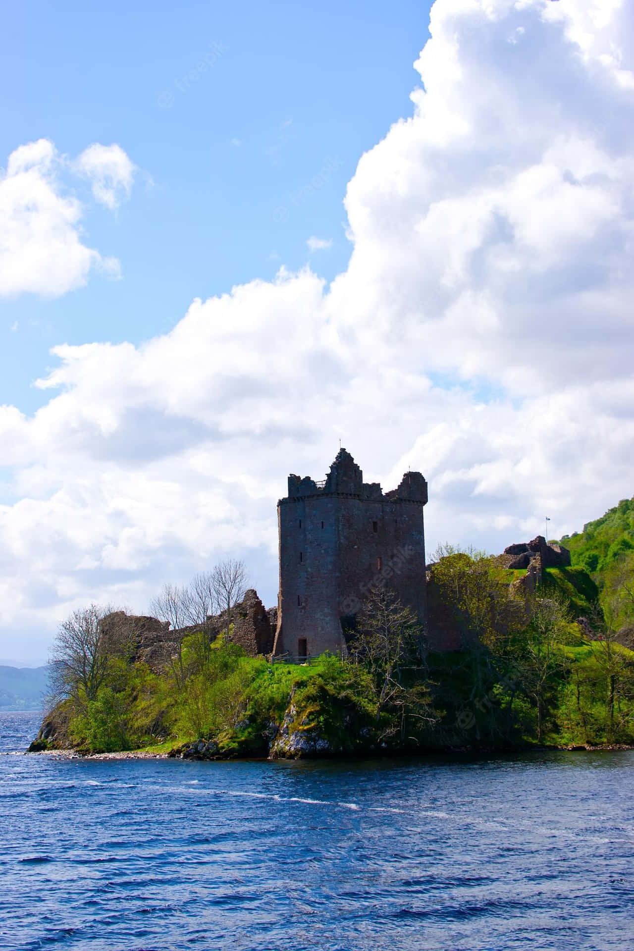 Loch Ness Lake Castle Picture