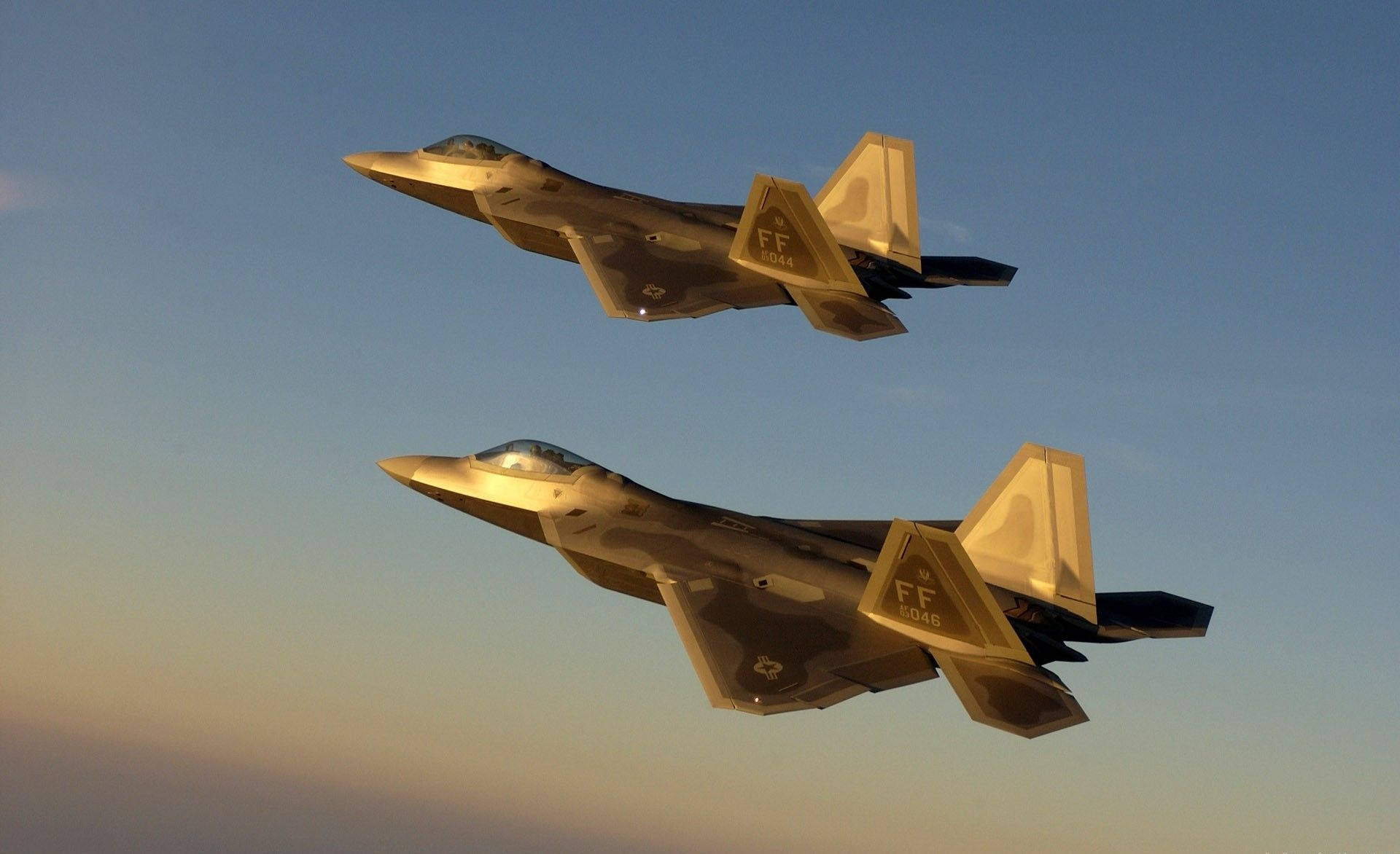 Avionesde Combate Lockheed Martin F-22 Raptor Fondo de pantalla
