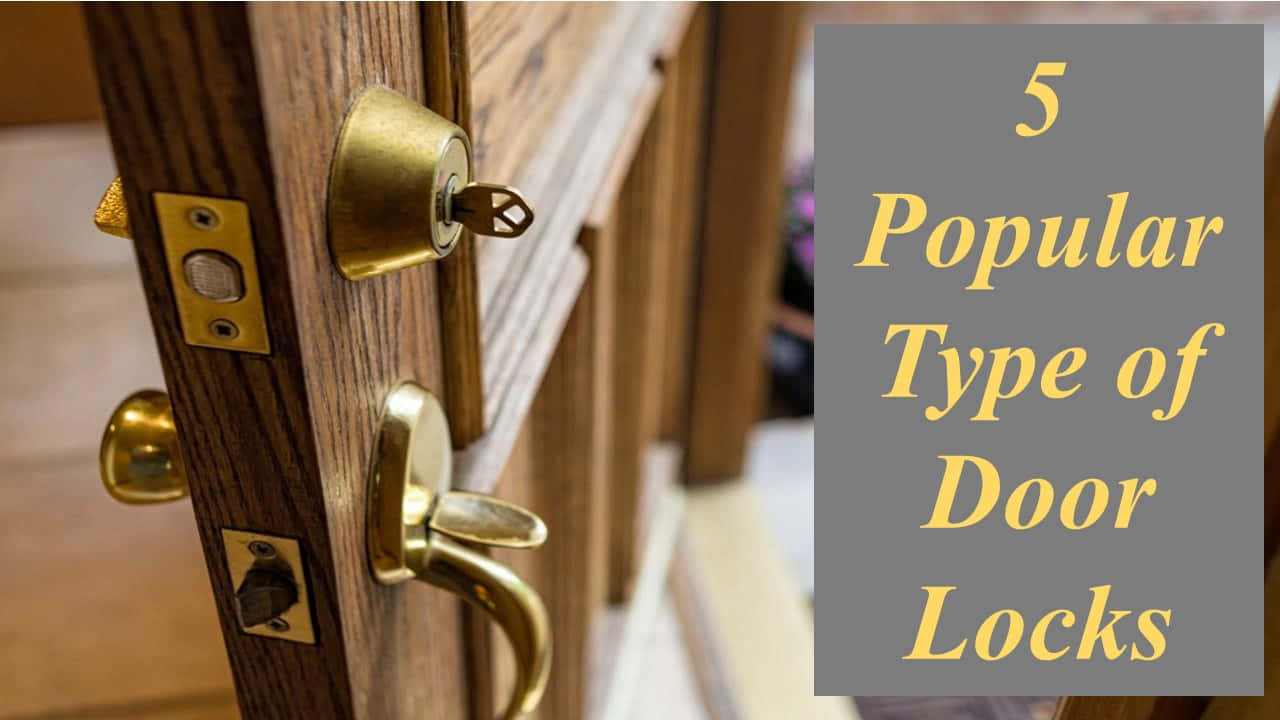 5 Popular Type Of Door Locks