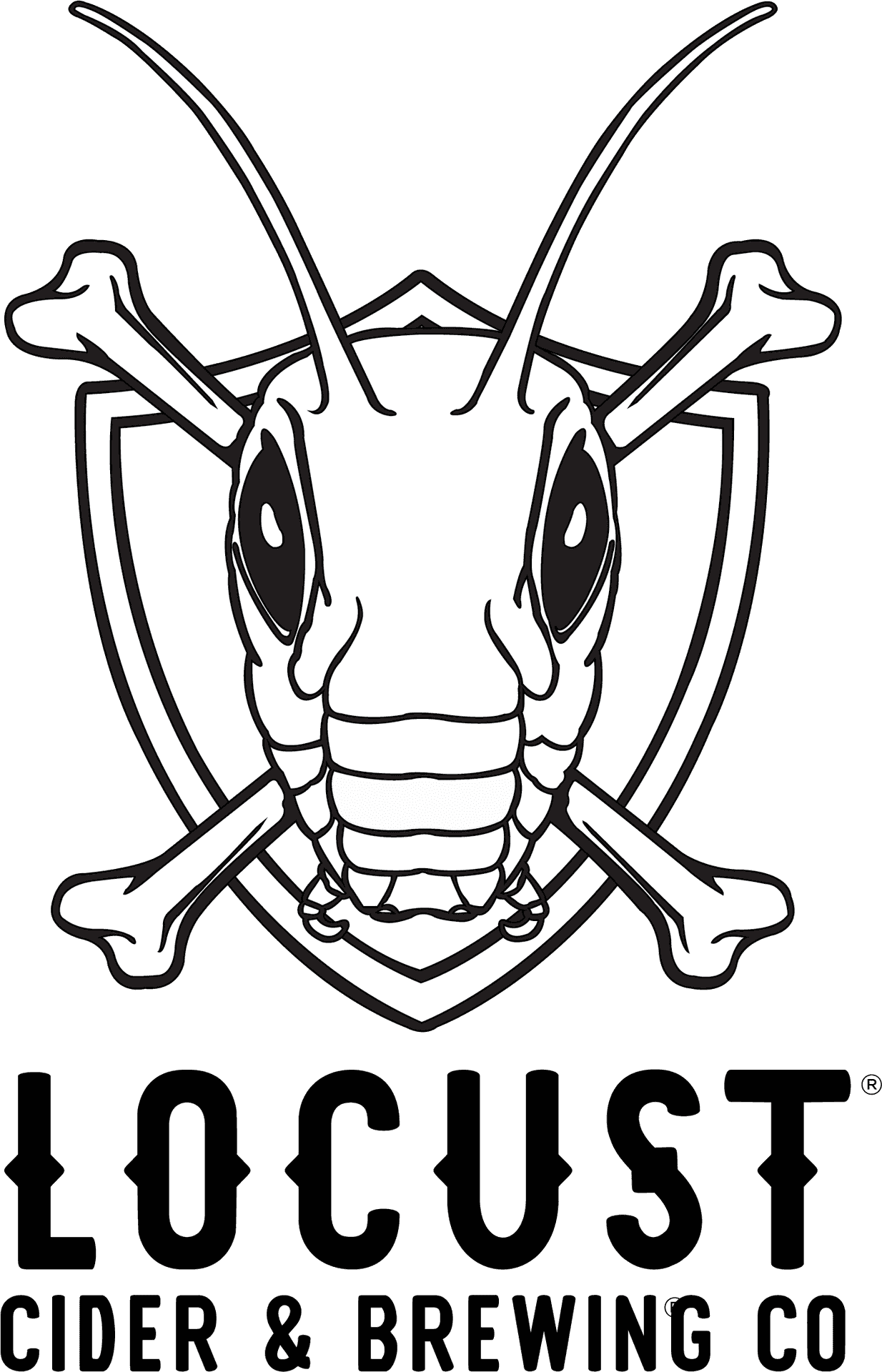Locust Cider Brewing Company Logo PNG
