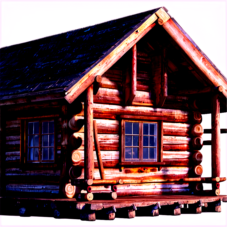 Log Cabin B PNG